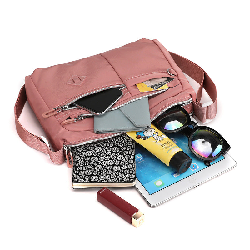 Wholesale Simple Nylon Shoulder Messenger Bag